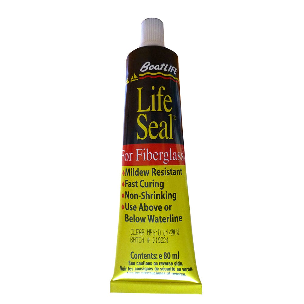 BoatLIFE LifeSeal Sealant Tube 2.8 FL. Oz - Black [1162] - The Happy Skipper