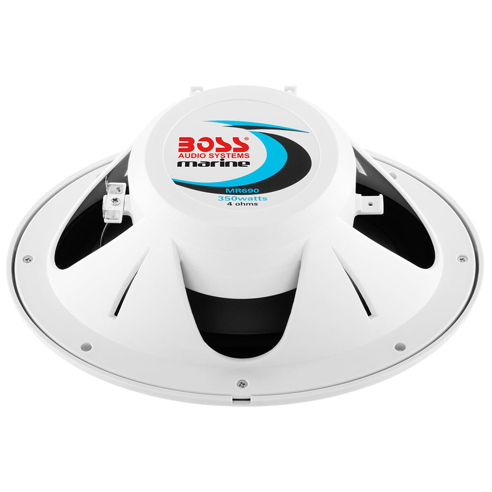 Boss Audio 6"x 9" MR690 Oval Speakers - White - 350W [MR690] - The Happy Skipper