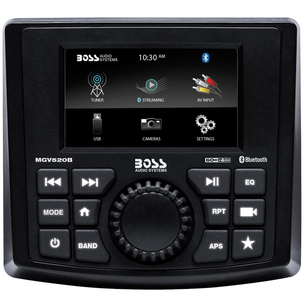 Boss Audio MGV520B Marine Stereo w/AM/FM/BT/USB/Rear Camera [MGV520B] - The Happy Skipper