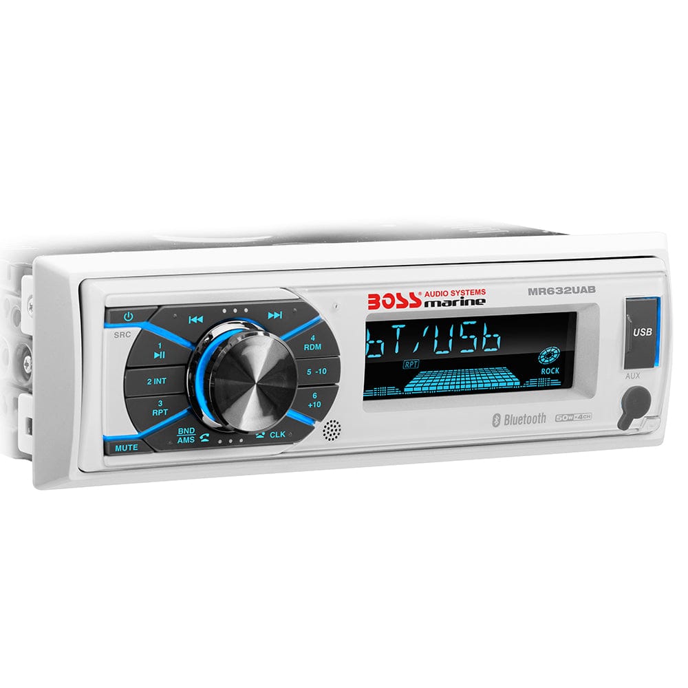 Boss Audio MR632UAB Marine Stereo w/AM/FM/BT/USB [MR632UAB] - The Happy Skipper