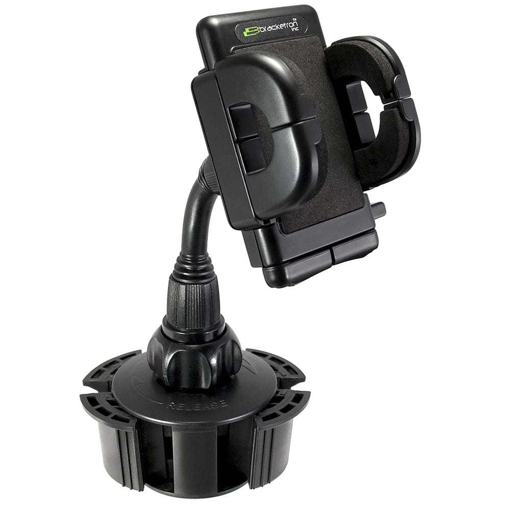 Bracketron Universal Cup-iT w/ Grip-iT [UCH-101-BL] - The Happy Skipper