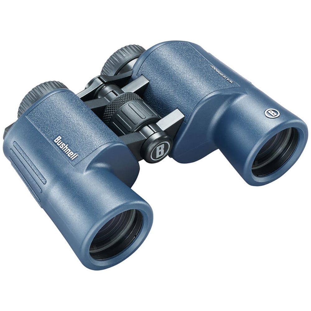 Bushnell 10x42mm H2O Binocular - Dark Blue Porro WP/FP Twist Up Eyecups [134211R] - The Happy Skipper