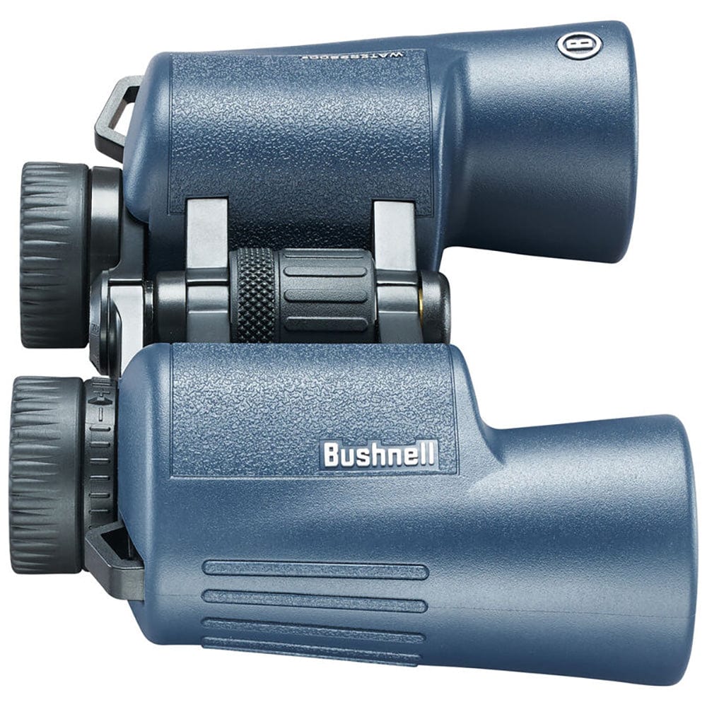 Bushnell 10x42mm H2O Binocular - Dark Blue Porro WP/FP Twist Up Eyecups [134211R] - The Happy Skipper
