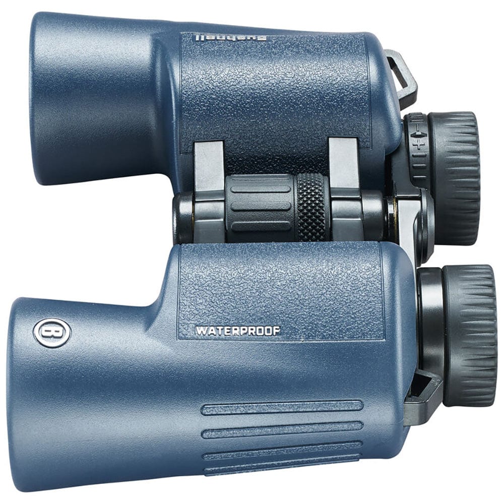 Bushnell 12x42mm H2O Binocular - Dark Blue Porro WP/FP Twist Up Eyecups [134212R] - The Happy Skipper