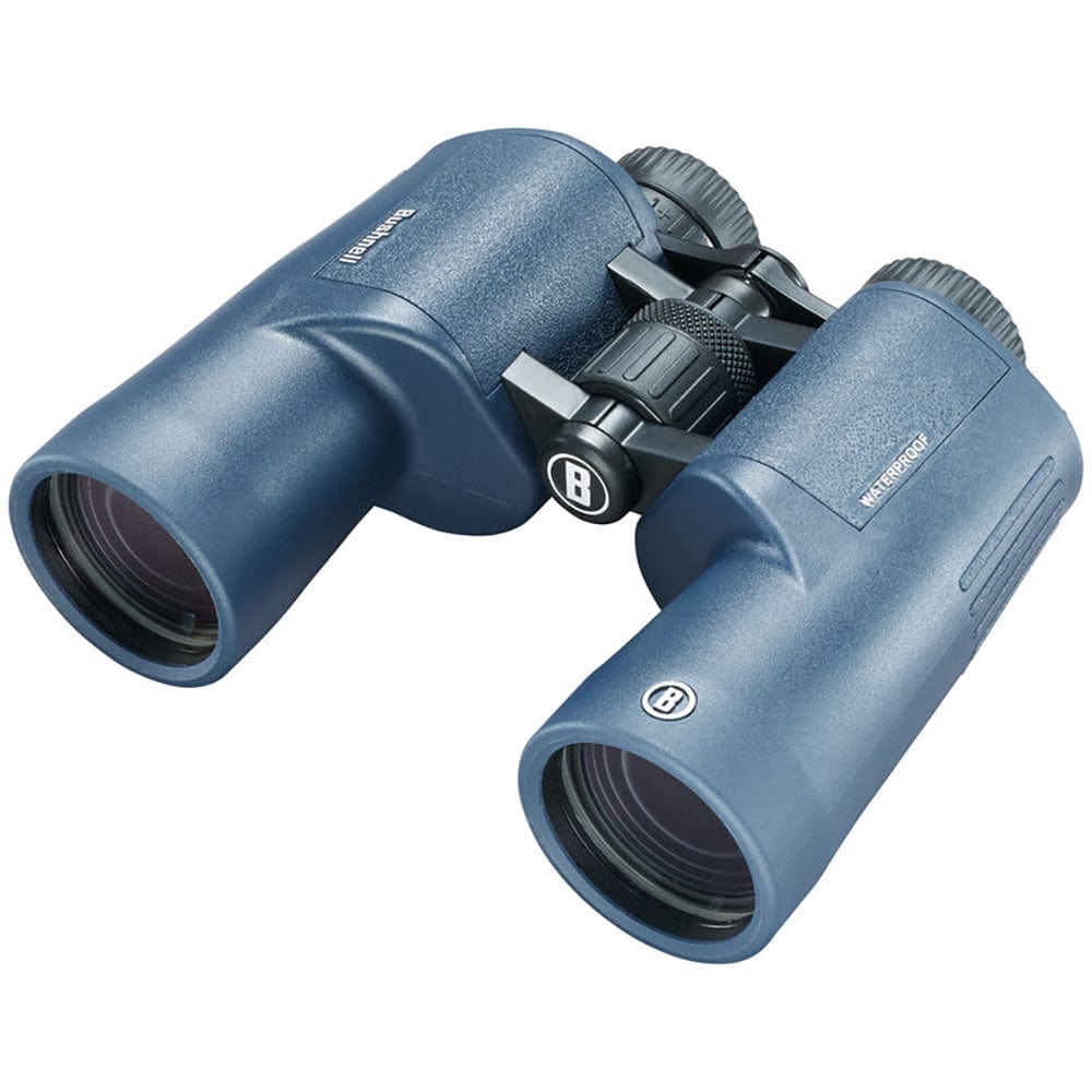 Bushnell 7x50mm H2O Binocular - Dark Blue Porro WP/FP Twist Up Eyecups [157050R] - The Happy Skipper