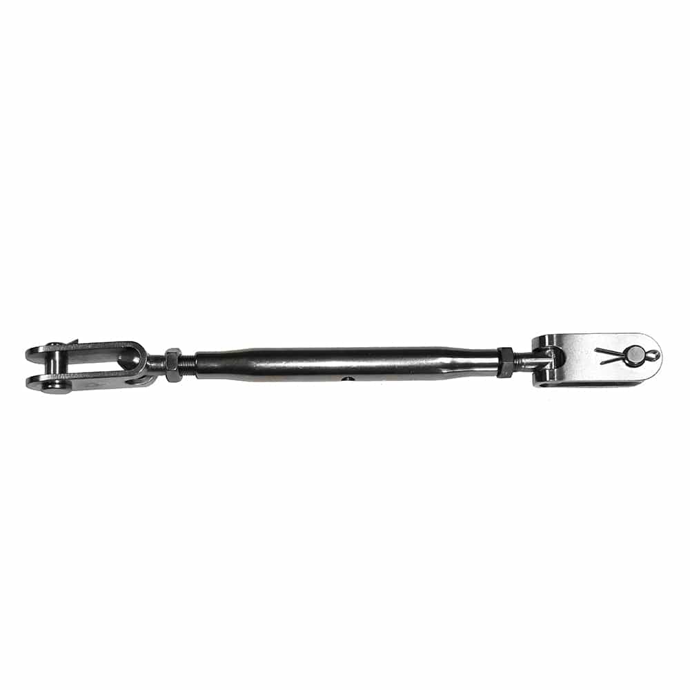 C. Sherman Johnson Jaw/Jaw Tubular Turnbuckle T-Style 3/8-24 Thread [06-110] - The Happy Skipper