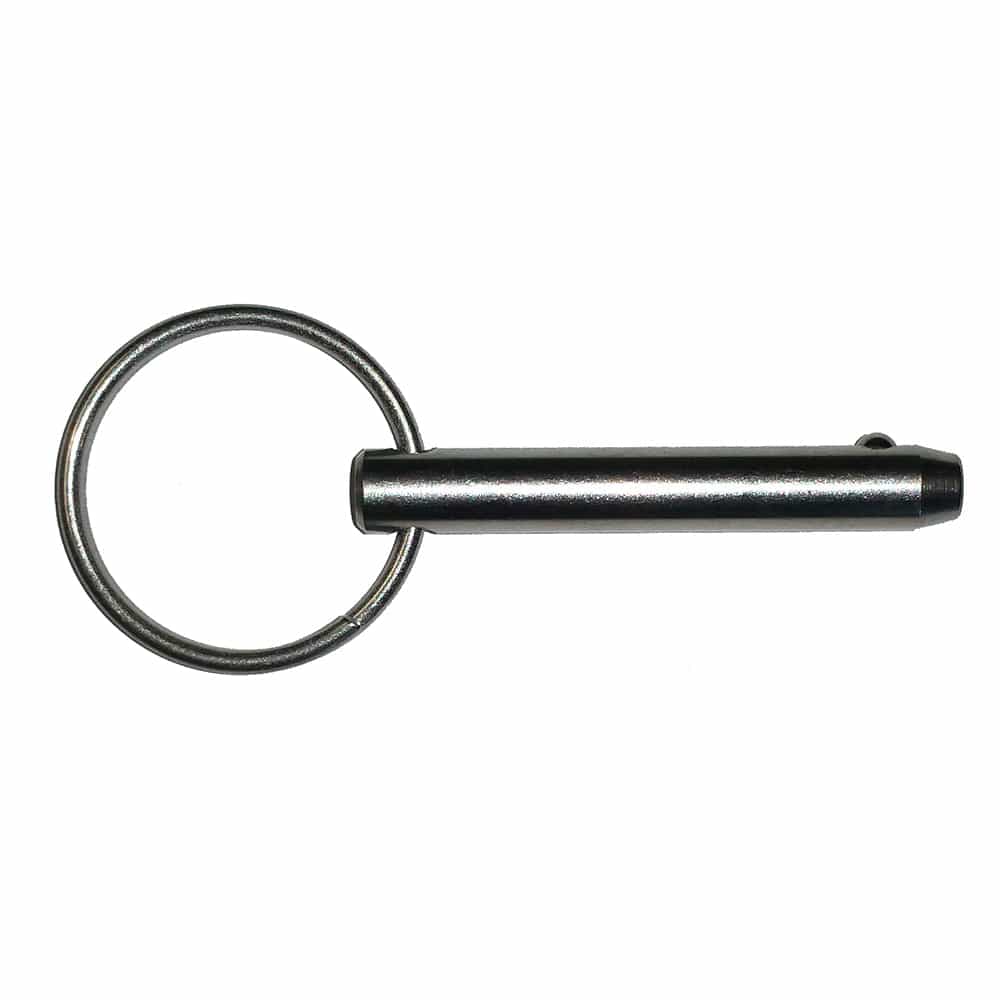 C. Sherman Johnson Quick Release Pin - 1/4" x 1" [QR-4-32] - The Happy Skipper