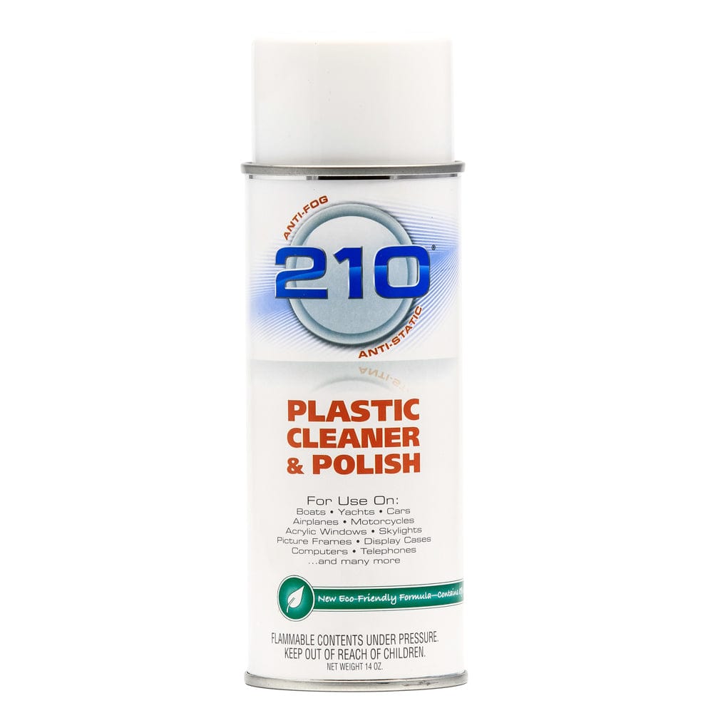 Camco 210 Plastic Cleaner Polish 14oz Spray [40934] - The Happy Skipper