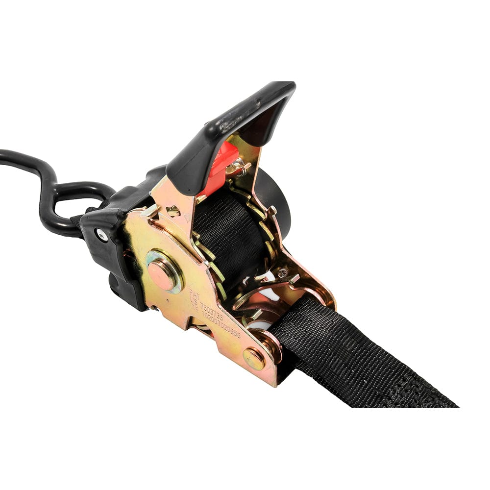 Camco Retractable Tie-Down Straps - 1" Width 6 Dual Hooks [50033] - The Happy Skipper
