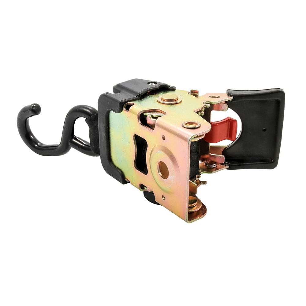 Camco Retractable Tie Down Straps - 2" Width 5.5 Bolt On [50030] - The Happy Skipper