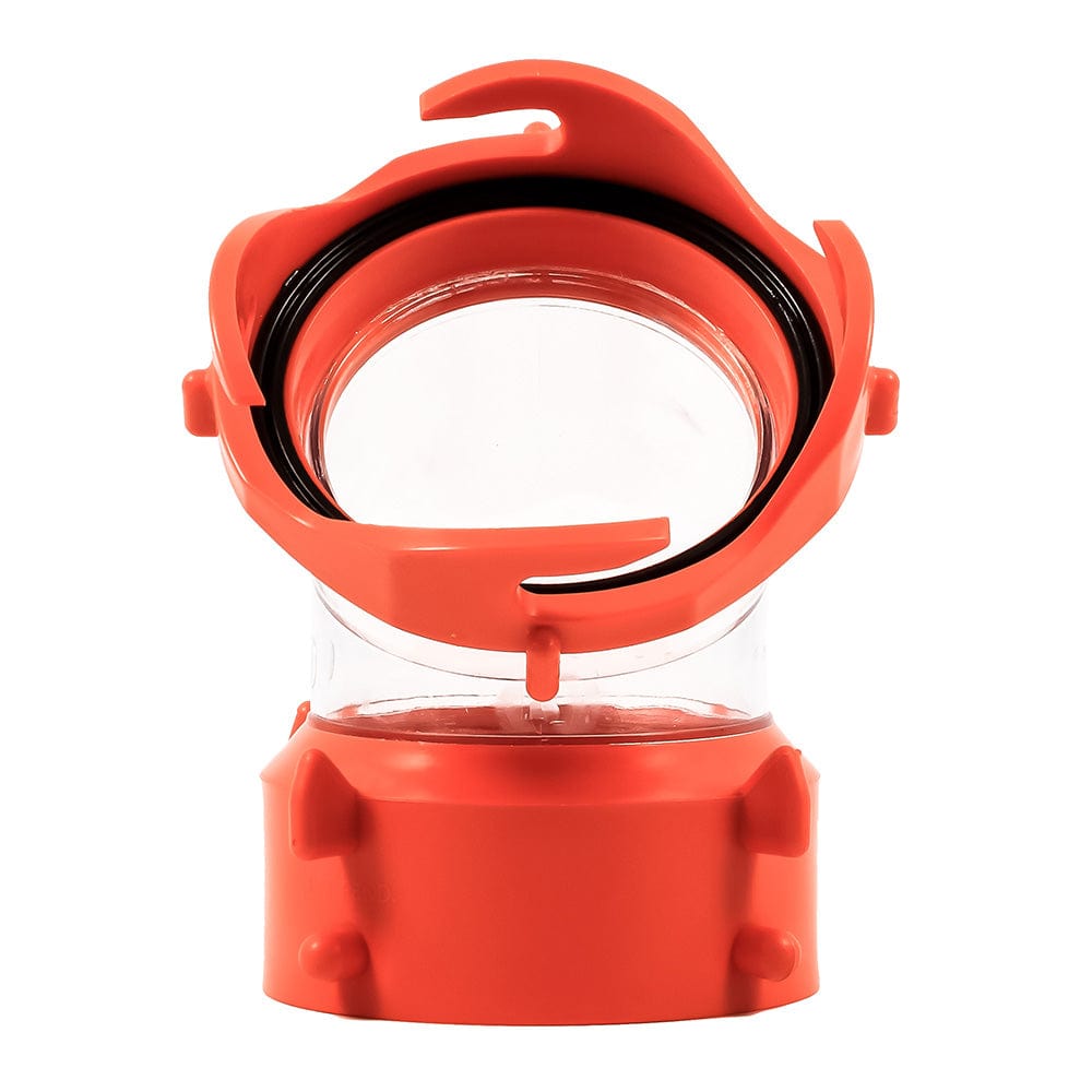 Camco RhinoFLEX 45-Degree Swivel Fitting Clear [39847] - The Happy Skipper