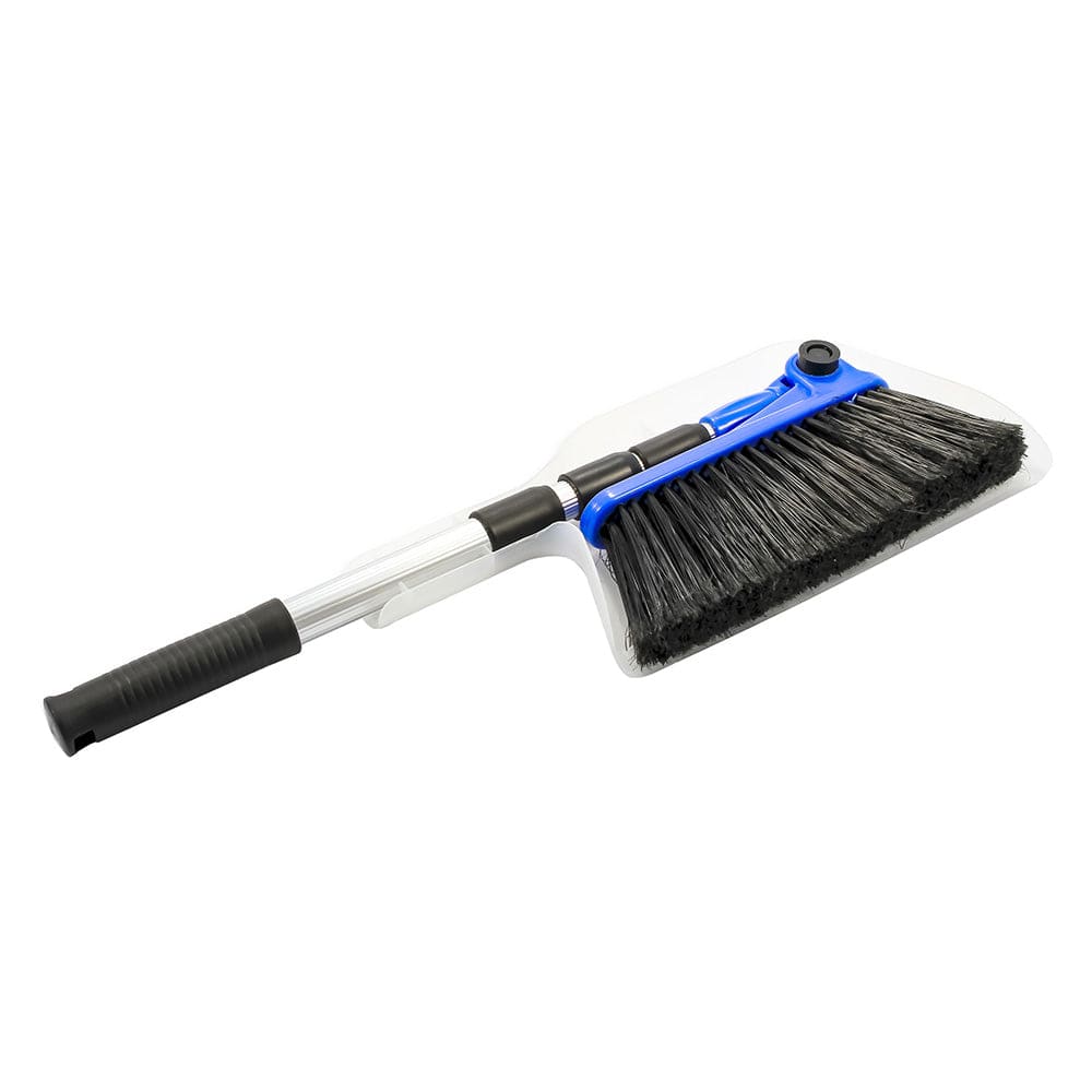 Camco RV Broom Dustpan - Bilingual [43623] - The Happy Skipper