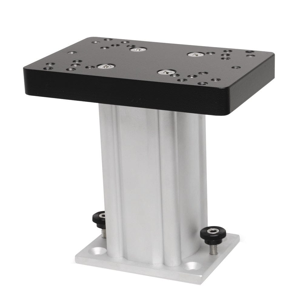 Cannon Aluminum Fixed Base Downrigger Pedestal - 6" [1904031] - The Happy Skipper