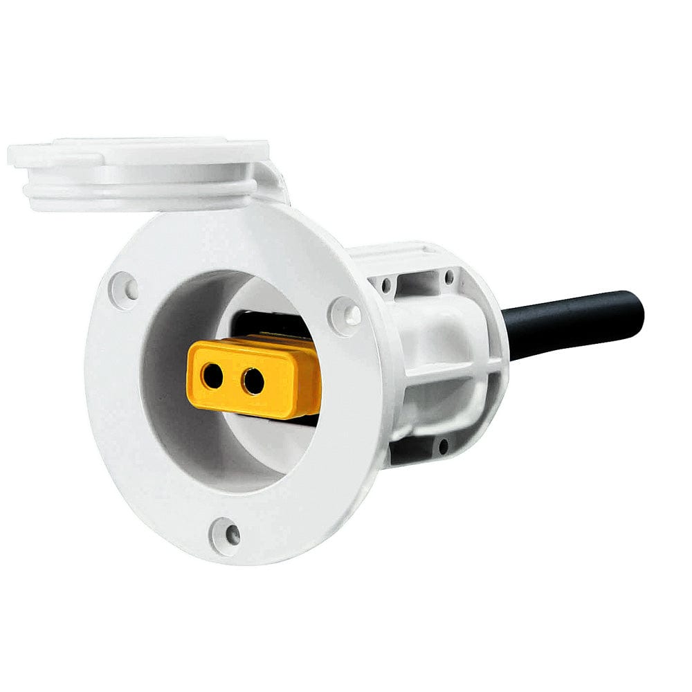 Cannon Flush Mount Power Port - White [1903013] - The Happy Skipper