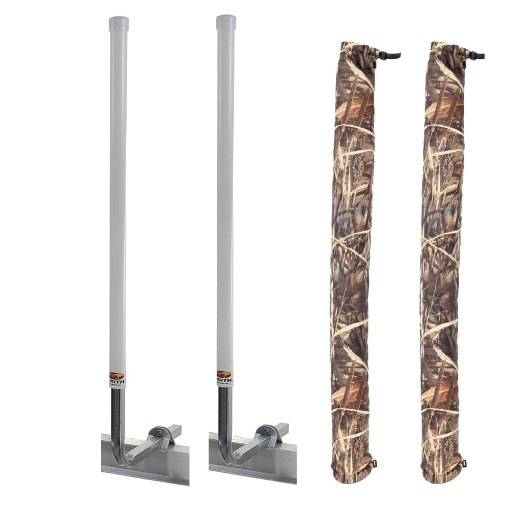 C.E. Smith 60" Post Guide-On w/I-Beam Mounting Kit FREE Camo Wet Lands Post Guide-On Pads [27648-903] - The Happy Skipper