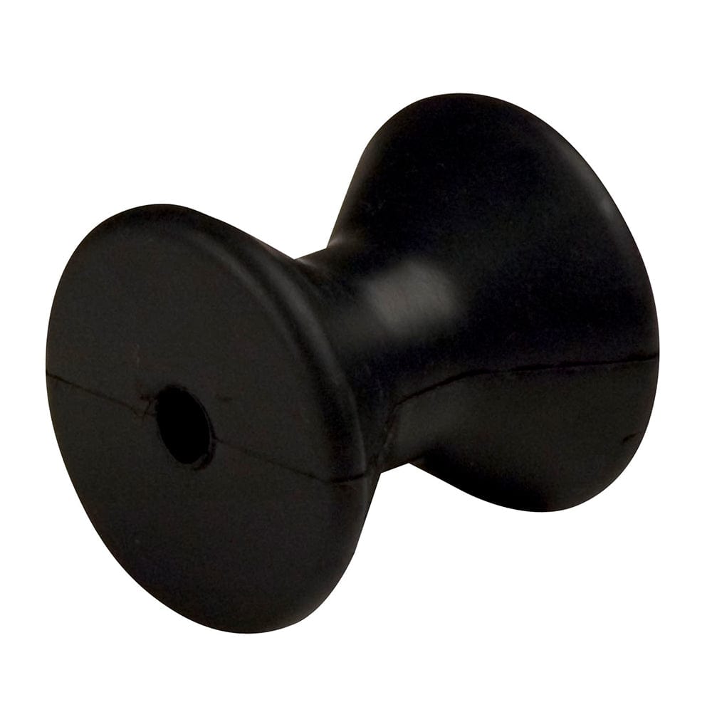 C.E. Smith Bow Roller - Black - 3" Diameter - 3-1/8"W - 1/2" ID [29540] - The Happy Skipper