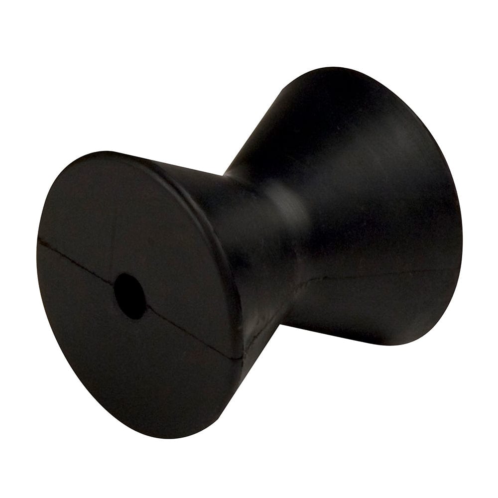 C.E. Smith Bow Roller - Black - 4" Diameter - 3-3/4"W - 1/2" ID [29541] - The Happy Skipper