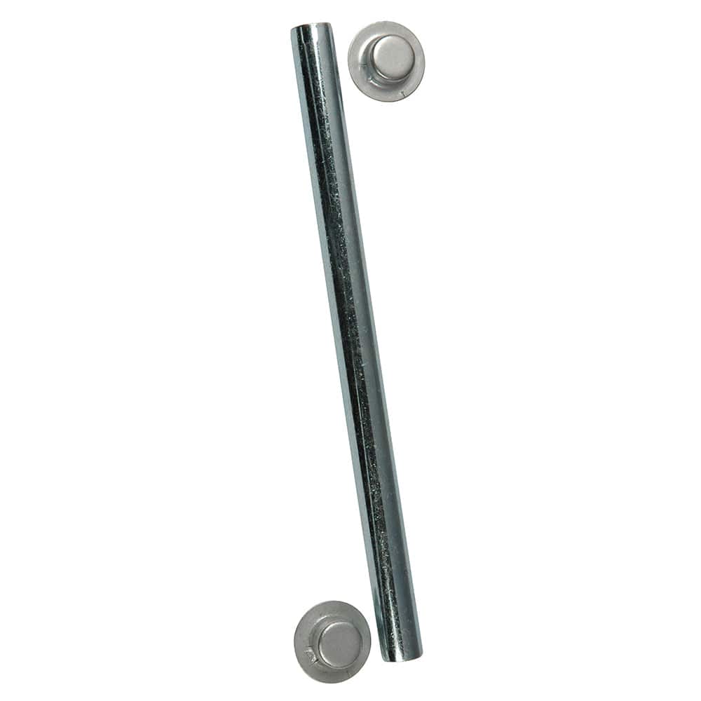 C.E. Smith Package Roller Shaft 1/2" x 5-1/4" w/Cap Nuts - Zinc [10700A] - The Happy Skipper