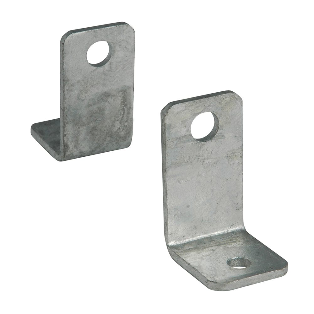 C.E. Smith Side Angle "L" Bracket - Pair - Galvanized [10211G] - The Happy Skipper