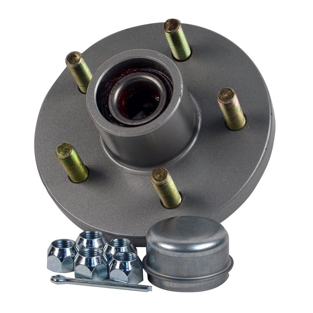 C.E. Smith Trailer Hub Kit - 1-3/8" x 1-1/16" Tapered - 5 x 4-1/2" Galvanized [13515] - The Happy Skipper