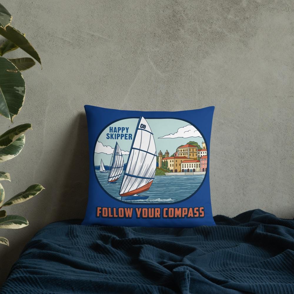 Chill Sail Design Decorative Pillow - The Happy Skipper