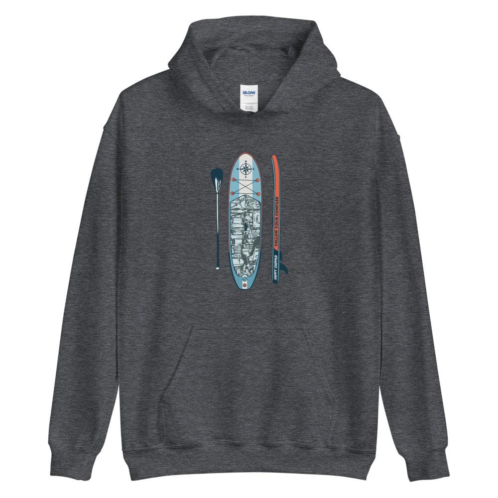 Classic Paddleboard Design Unisex Hoodie - The Happy Skipper