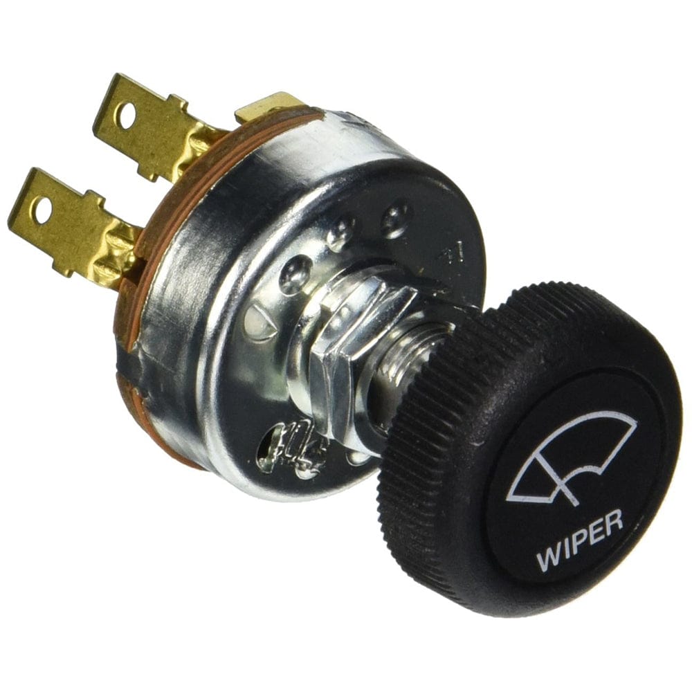 Cole Hersee Electric Windshield Wiper Switch 3-Position - 12V/24V - 4-Blade [75212-04-BX] - The Happy Skipper
