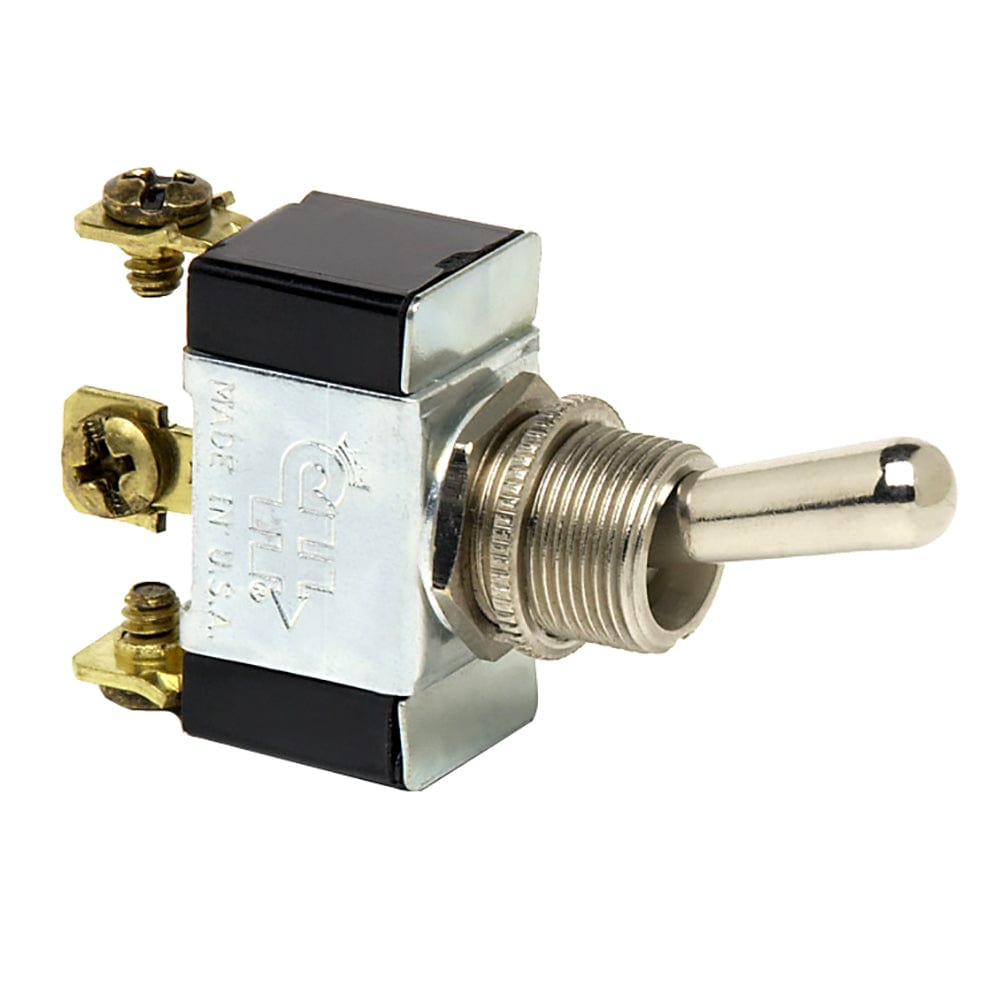 Cole Hersee Heavy Duty Toggle Switch SPDT On-Off-(On) 3 Screw [55088-BP] - The Happy Skipper