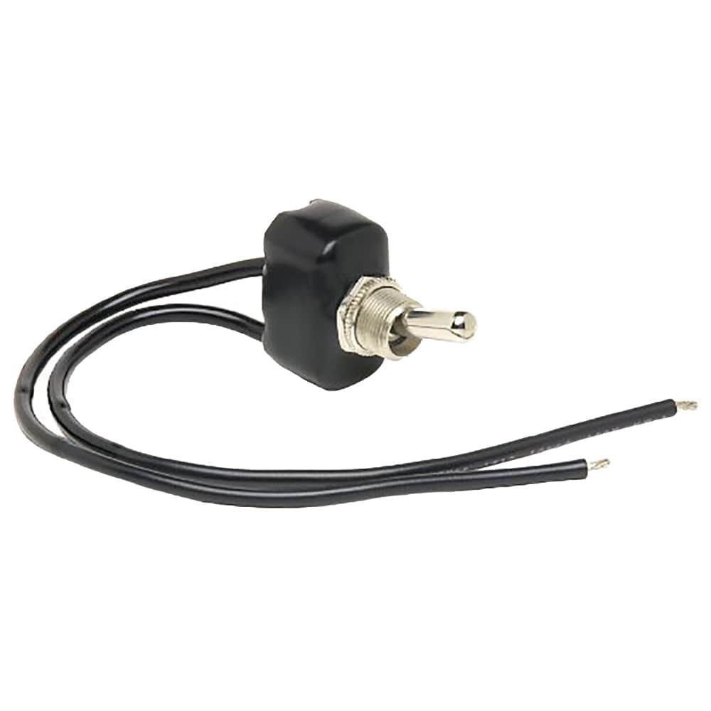 Cole Hersee Heavy Duty Toggle Switch SPST Off-(On) 2 Wire [55020-04-BP] - The Happy Skipper