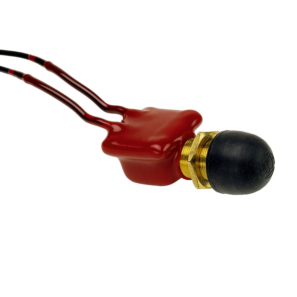 Cole Hersee Vinyl Coated Push Button Switch SPST Off-On 2 Wire [M-608-BP] - The Happy Skipper