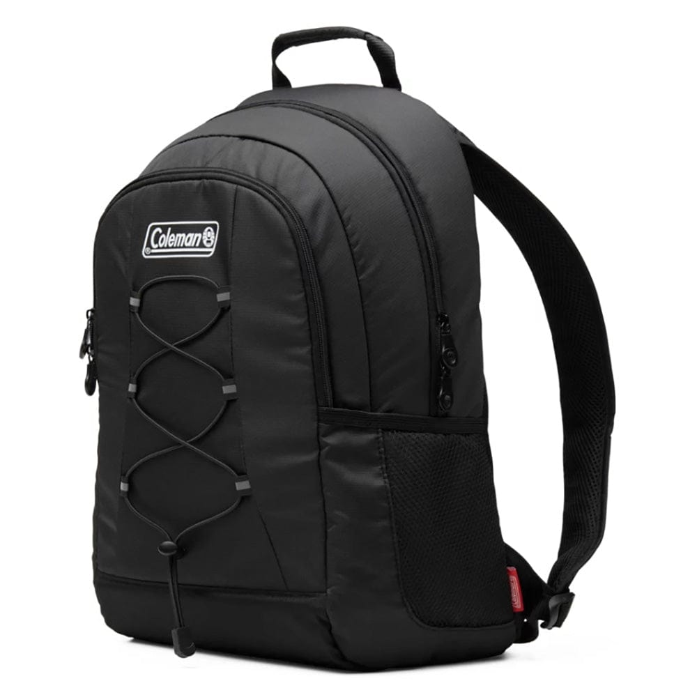 Coleman CHILLER 28-Can Soft-Sided Backpack Cooler - Black [2158133] - The Happy Skipper