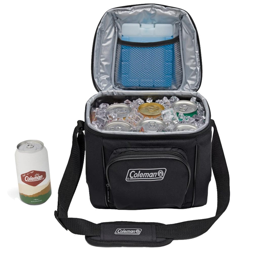 Coleman CHILLER 9-Can Soft-Sided Portable Cooler - Black [2158131] - The Happy Skipper
