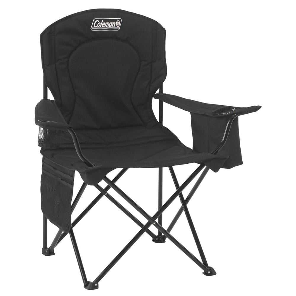 Coleman Cooler Quad Chair - Black [2000032007] - The Happy Skipper