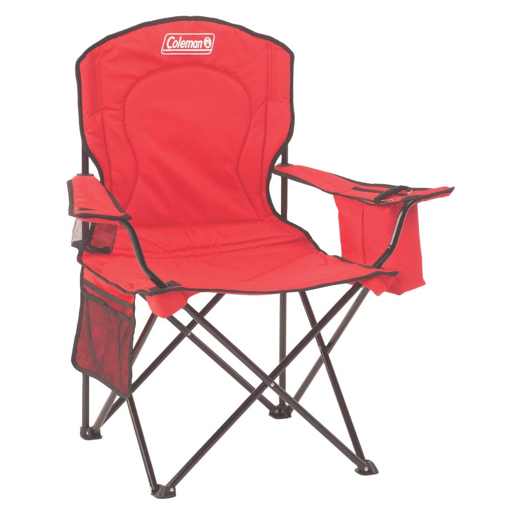 Coleman Cooler Quad Chair - Red [2000035686] - The Happy Skipper