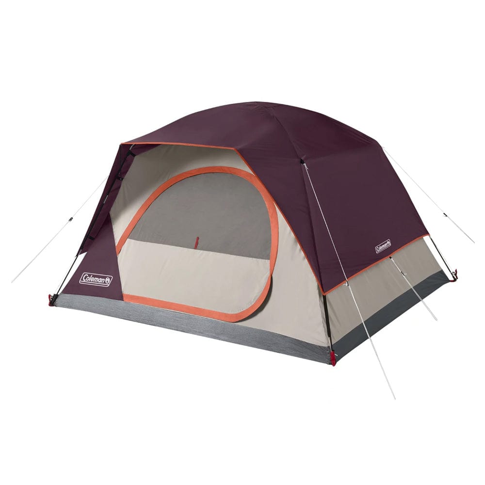 Coleman Skydome 4-Person Camping Tent - Blackberry [2154684] - The Happy Skipper