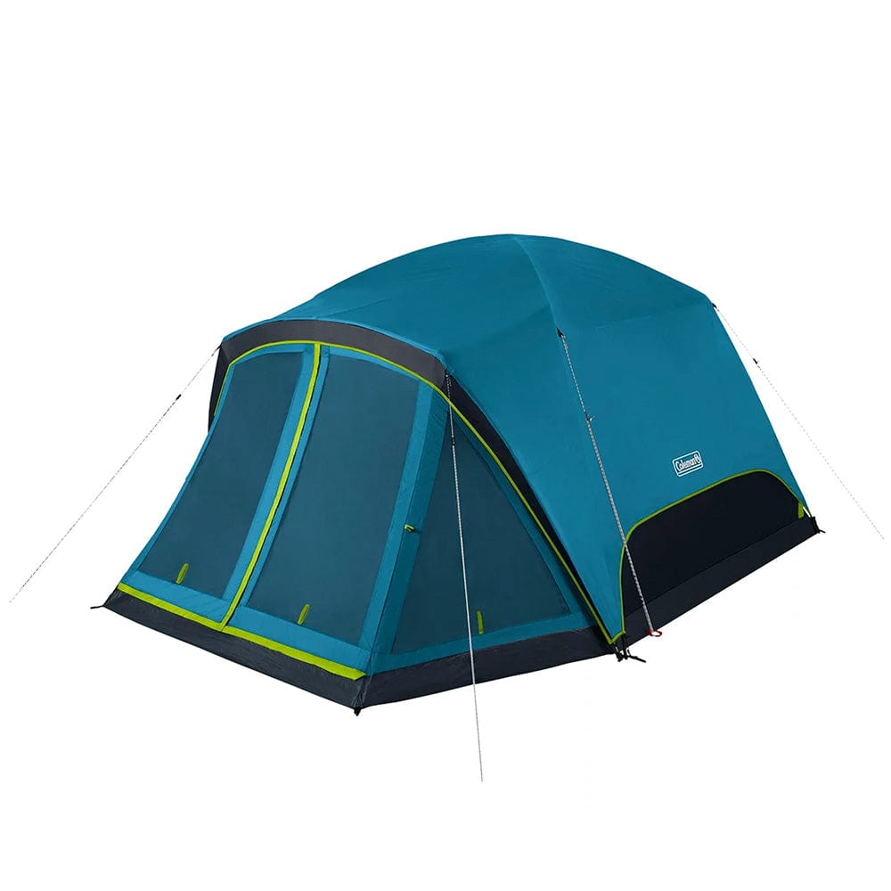 Coleman Skydome 6-Person Screen Room Camping Tent w/Dark Room Technology [2155647] - The Happy Skipper