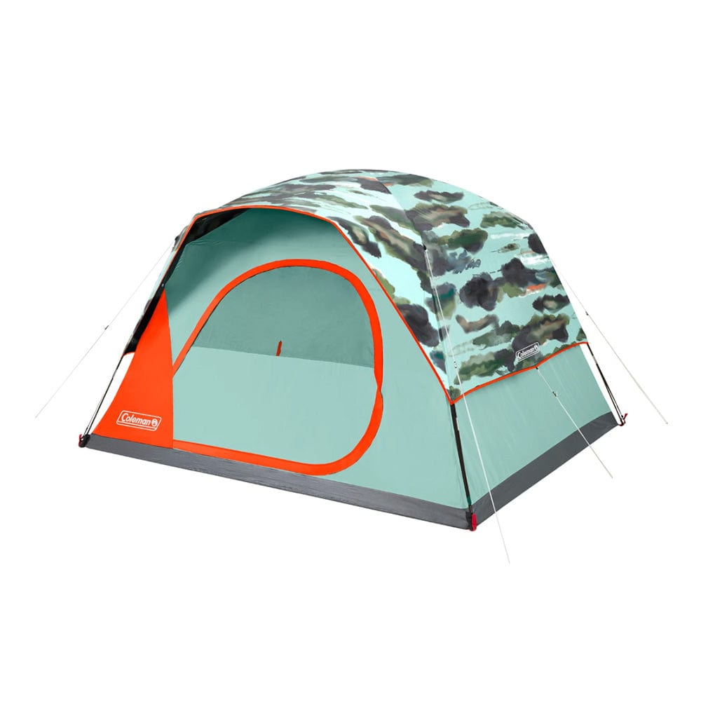 Coleman Skydome 6-Person Watercolor Series Camping Tent [2157342] - The Happy Skipper