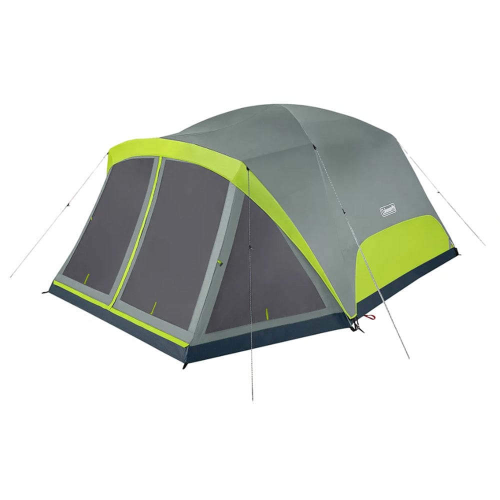 Coleman Skydome 8-Person Camping Tent w/Screen Room, Rock Grey [2000037524] - The Happy Skipper