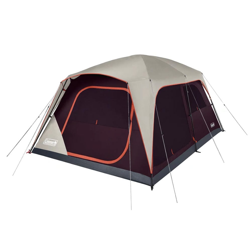 Coleman Skylodge 10-Person Camping Tent - Blackberry [2000037533] - The Happy Skipper