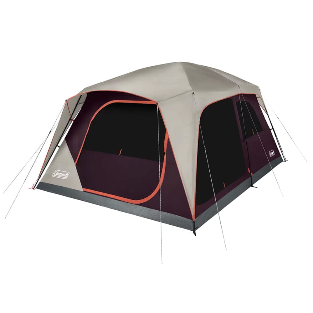 Coleman Skylodge 12-Person Camping Tent - Blackberry [2000037534] - The Happy Skipper