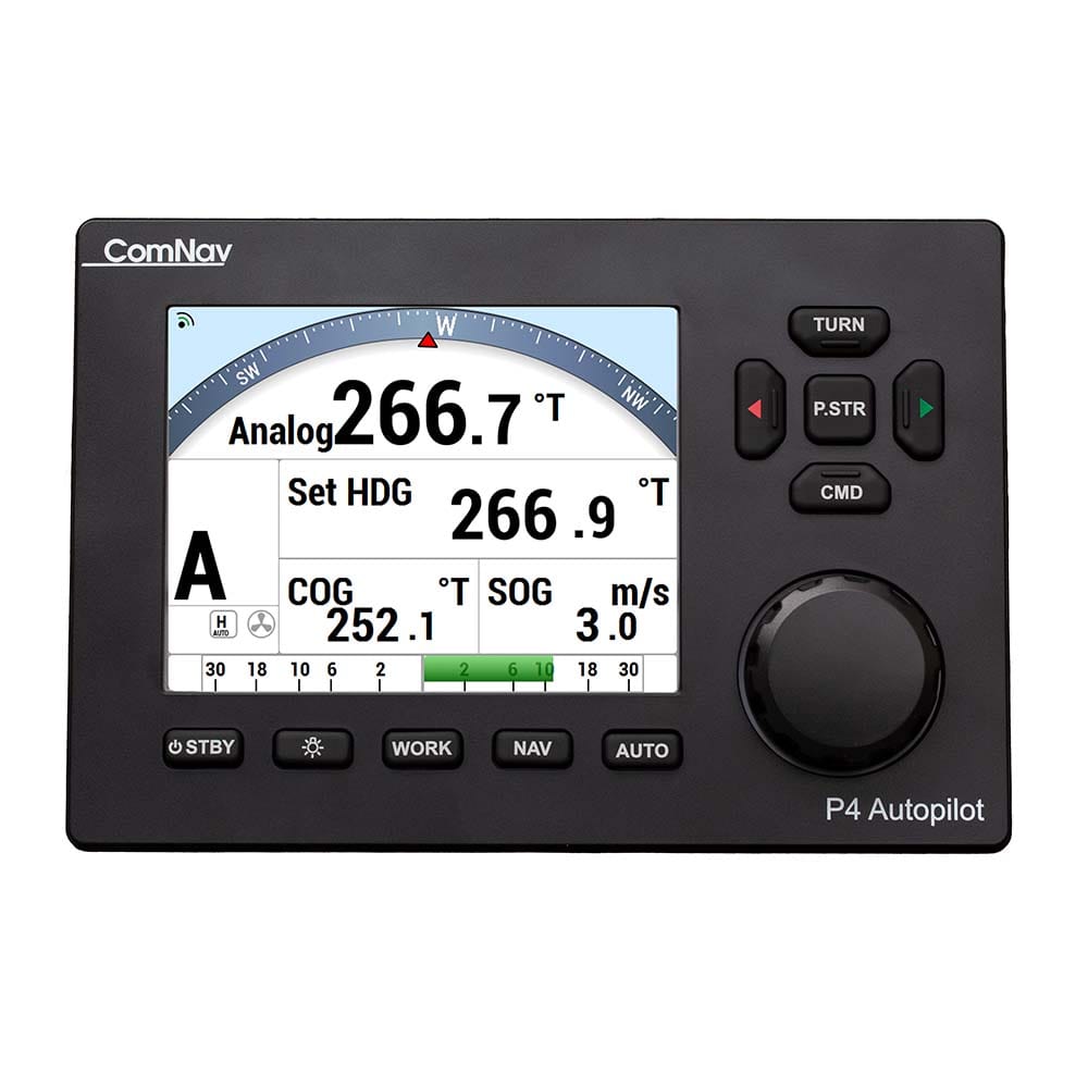 ComNav P4 Color Pack - Fluxgate Compass Rotary Feedback f/Yacht Boats *Deck Mount Bracket Optional [10140006Y] - The Happy Skipper