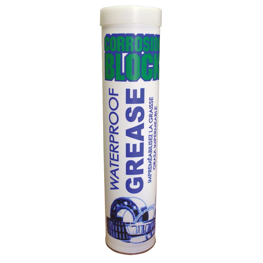 Corrosion Block High Performance Waterproof Grease - 14oz Cartridge - Non-Hazmat, Non-Flammable Non-Toxic [25014] - The Happy Skipper