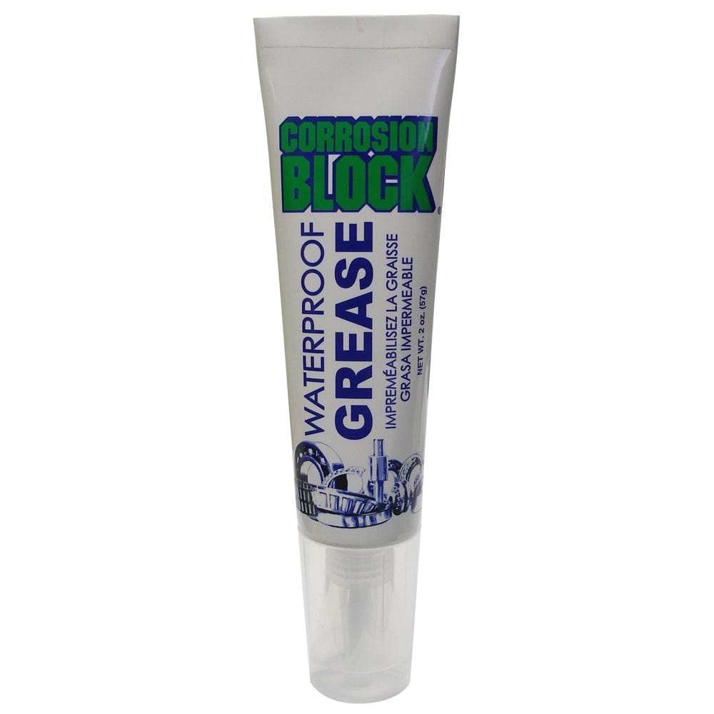 Corrosion Block High Performance Waterproof Grease - 2oz Tube - Non-Hazmat, Non-Flammable Non-Toxic [25002] - The Happy Skipper