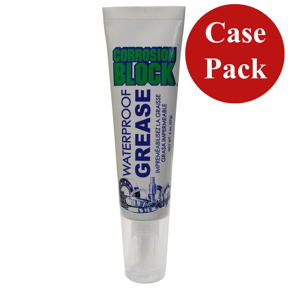 Corrosion Block High Performance Waterproof Grease - 2oz Tube - Non-Hazmat, Non-Flammable Non-Toxic *Case of 24* [25002CASE] - The Happy Skipper