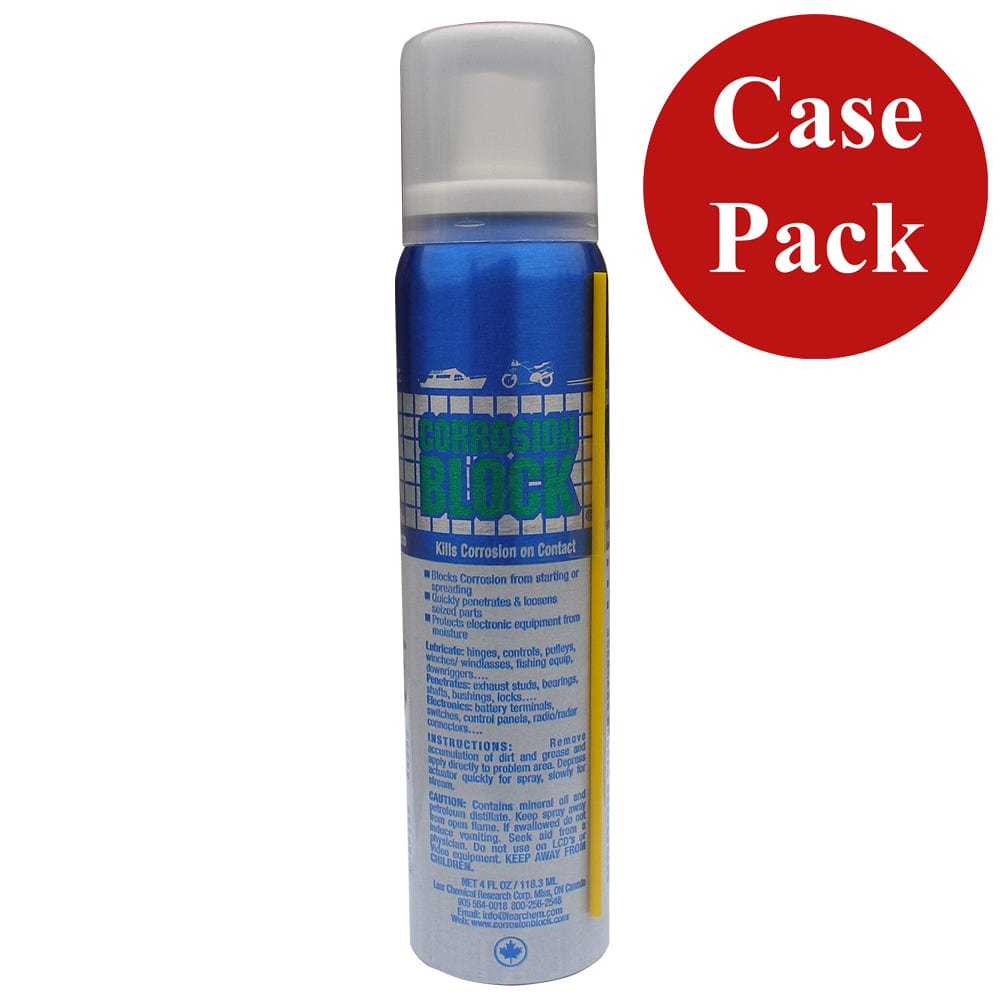 Corrosion Block Liquid Pump Spray - 4oz - Non-Hazmat, Non-Flammable Non-Toxic *Case of 24* [20002CASE] - The Happy Skipper