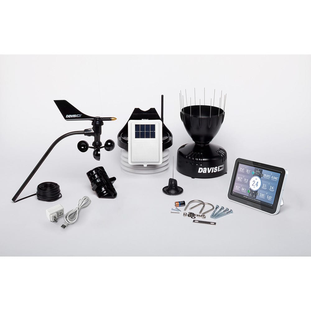 Davis Vantage Pro2 Wireless Weather Station w/WeatherLink Console Standard Radiation Shield [6252] - The Happy Skipper