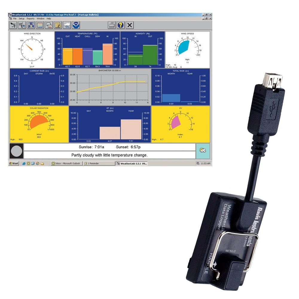 Davis WeatherLink f/Vantage Pro2 & Vantage Vue [6510USB] - The Happy Skipper