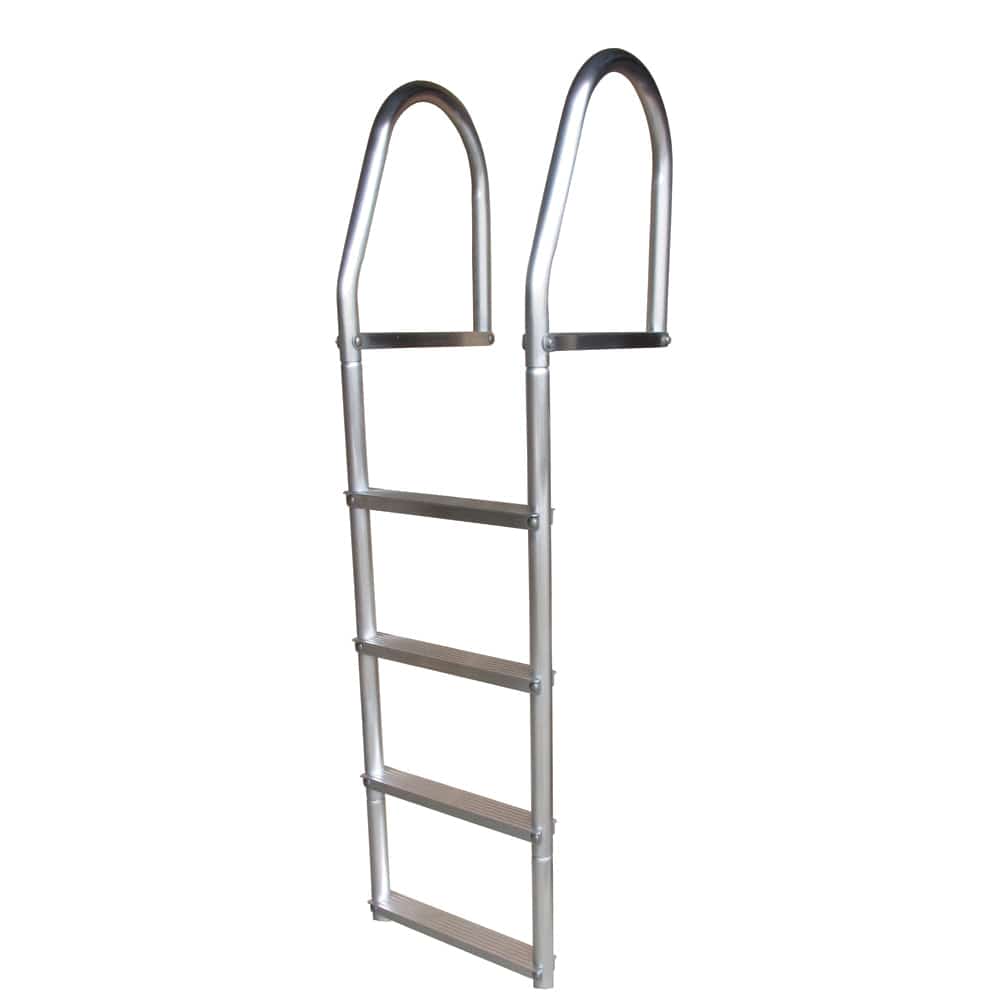 Dock Edge Fixed Eco - Weld Free Aluminum 4-Step Dock Ladder [2074-F] - The Happy Skipper