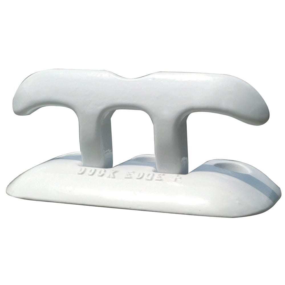 Dock Edge Flip Up Dock Cleat 8" - White [2608W-F] - The Happy Skipper