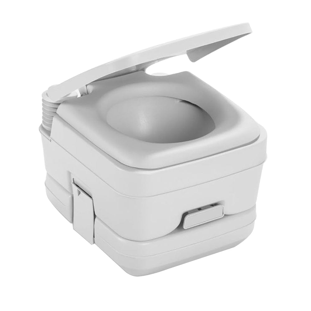 Dometic 964 MSD Portable Toilet w/Mounting Brackets - 2.5 Gallon - Platinum [311196406] - The Happy Skipper